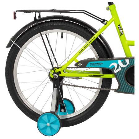 Bicycle 20 "Novatrack Vector, lime color-2