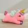 Soft toy "Unicorn", lying, with stars, 40 cm