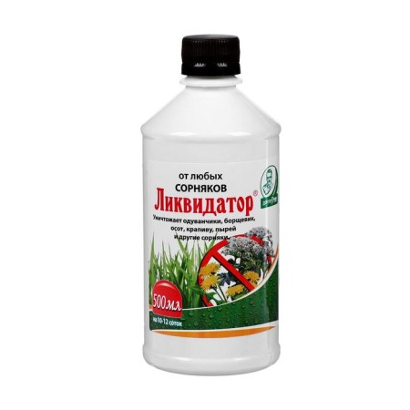 The means of continuous destruction of weeds "Dr. Green", "Liquidator", 500 ml