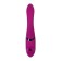 Turnoven vibrator with vacuum stimulation Jos Spinser, 23 cm, silicone, purple color