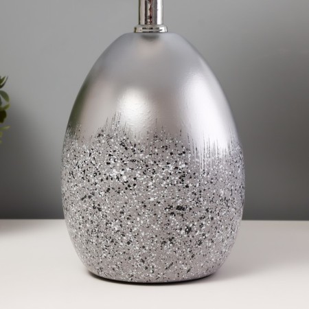 Lidner table lamp E14 40W gray-silver 23x23x36 cm-3