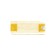 WET mops nozzle, flat microfiber, yellow/white, 40 cm