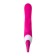 A vibrator with a clitoral stimulant Jos Elly, heated, pink, 21.5 cm