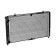 Cooling radiator for Panasonic Lada 2172-1300010-40P, Luzar LRC 01272B