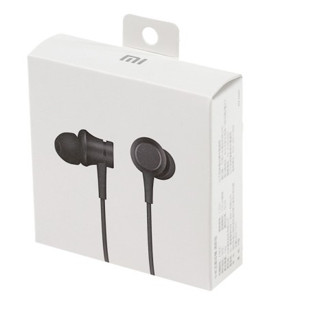 Headphones Xiaomi Mi In-Ear Basic ZBW4354TY, vacuum, microphone, 93 dB, 3.5 mm, 1.25 m, black-3