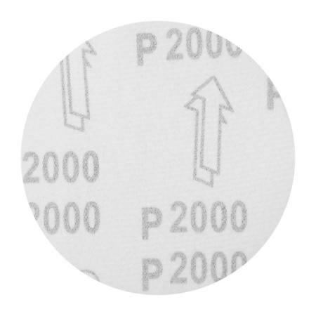 Circle of abrasive grinding under the "Velcro" tundra, 125 mm, P2000, 10 pcs.-6