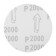 Circle of abrasive grinding under the "Velcro" tundra, 125 mm, P2000, 10 pcs.
