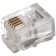Telephone connector UTP, RJ-14 (6P4C), CAT 3 PROCONNECT