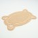 2-in-1 rug for a bowl/toilet for animals Figure, 40 x 25 cm, beige