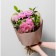 Flower film Packing Glossy Transparent Gazeta, Coffee, 0.6 x 10 m