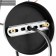 Lamp Bayerlux 2112/1bk E27 40W Black 15x15x100 cm