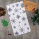 Towel "Dolyana" Blue Snowflakes 40x70 cm, 100% cotton, 164 g/m2