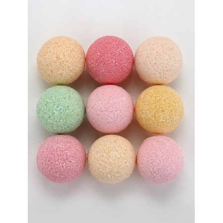 Set of bath bombs Pure happiness “Happy New Year”, 9x40 g-1