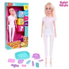 The model doll is a hinge “Dream profession. Good veterinarian 
