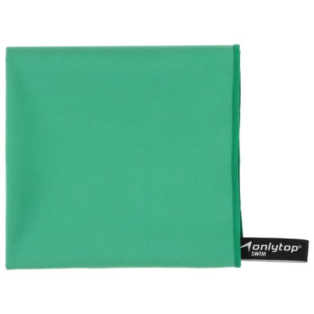 Microfiber towel, size 40x80 cm, green color-2