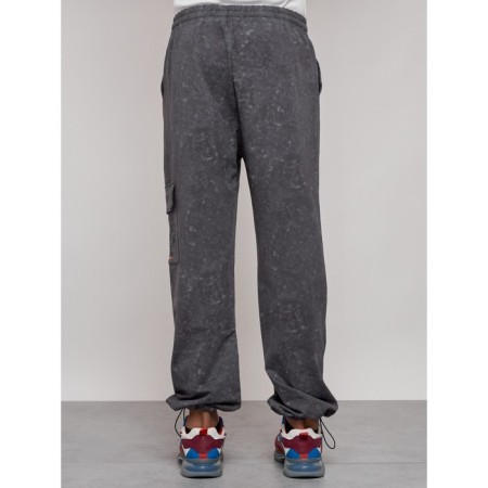 Sports male trousers, size 50, gray color-7
