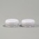 Storage jars, set - 2 pcs, 14 ml, white/transparent color