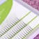 Eyelashes for extension, bundles, 12 mm, thickness 0.07 mm, bend C, 120 bundles, black color black