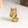 Souvenir Polystone "Bronze Dragon with Gifts" MIX 4x3x5 cm