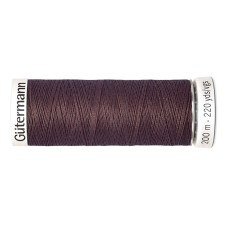 SEW-HALL thread for all materials, 200 m, 748277 (883 Dark Gorky Chocolate)