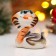 New Year. Souvenir "Snake Lalya" 6 × 5.5cm, gzhel, color