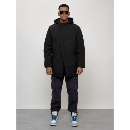 Male demi -season kosukha park, size 58, black color