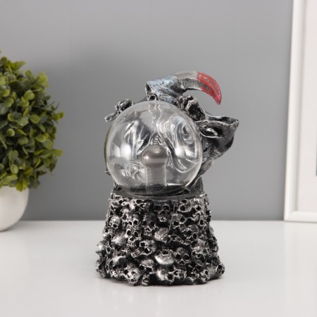 Plasmic ball "Skeleton" gray 21x12.5x23 cm Risalux-5