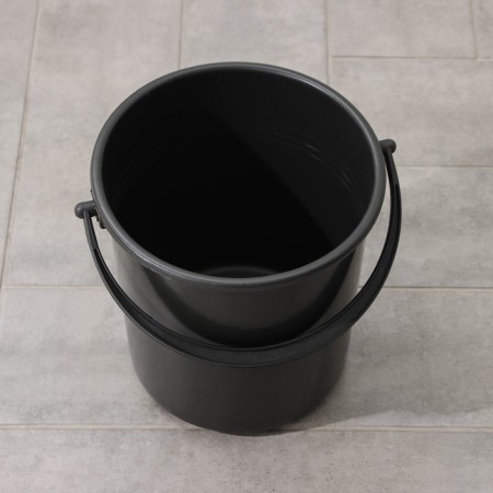 Household bucket, 7 l, gray color-1