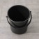 Household bucket, 7 l, gray color