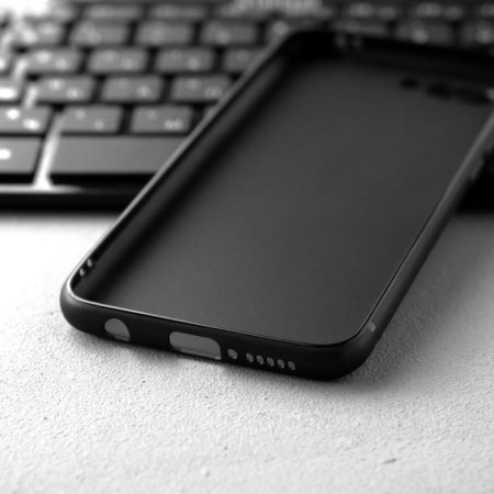 Innovation cover, for Huawei Honor 10, silicone, matte, black-2