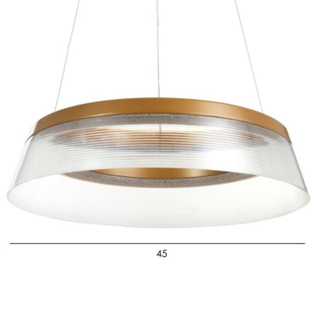 Light "Alkhen" LED 80W 3000-6000K gold 45x45x10.5-110 cm Bayerlux-1