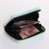 Women's wallet with lightning, colorful color