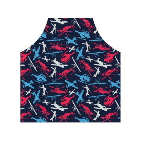 Kitchen apron with photo print, size 65x65x28 cm-2
