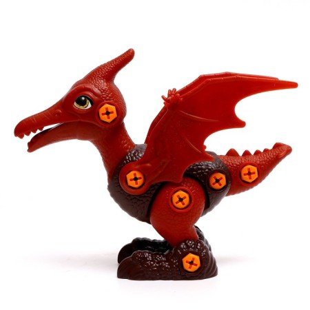 Конструктор винтовой «Птеродактиль», с отвёрткой, 25 элементов-1