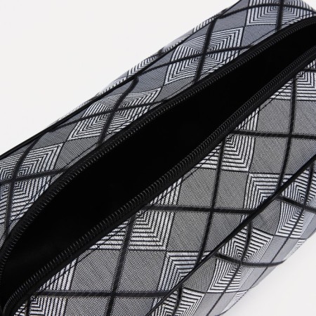 Lightning cosmetic bag, gray color-2