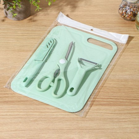 A set of kitchen accessories "for the kitchen", 4 in 1, color mix-6