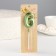 Candle in the cake on the skewer "Fine", the number "6", the emerald, 5 cm