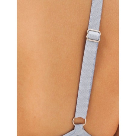 Female top on thin adjustable straps with mirey top with cup cups, size 44-46, heavenly color-1