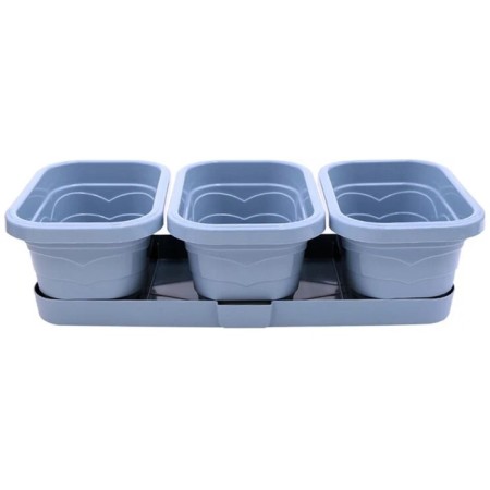 Flower stand, Valencia, 3 pots, 1.1 liters