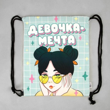 Back for shoes "Dream Girl" Textile, size 30 x 40 cm-6