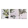 Carty watch wall modular "Flora", triptych, silent, 30x40 cm