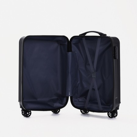 Small suitcase 20 ", lightning department, code castle, black color-8