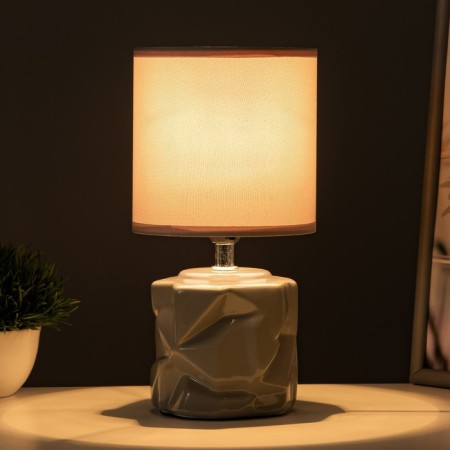 Hell lamp "Amanda" E14 40W gray 13x13x26.5 cm Risalux-1