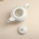 Hot teapot porcelain "Barista", 1.6 l, white