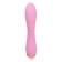 Vibrator with stimulation of the point G, 18 x3.8 cm, pink