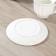 Tea ceramic tea on a wooden stand “Estet”, 12 objects: 6 cups d = 8.6 cm 200 ml, 6 Smarks 14.5 × 10.6 cm, white color