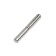 Garage loop, 14x100 mm, for welding, with a bearing, halted