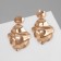 Earrings Metal "Atmosphere" Link, Color Gold