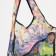 Household bag without fastening, folding, colorful color