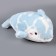 Dolphin soft toy, 32 cm, blue color